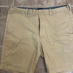 Flex Chino J. Crew Tan Flat Front Shorts Versatile Summer Essential